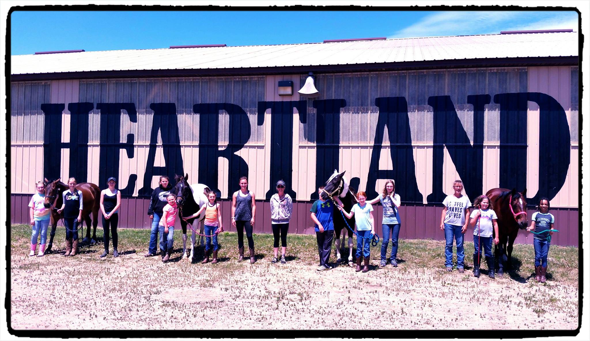 Equine therapy at Heartland